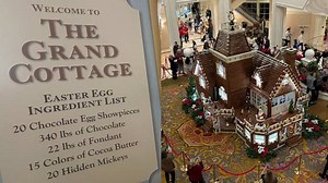 Why the Easter exhibit at Disney’s Grand Floridian will be the only full-size holiday display this year