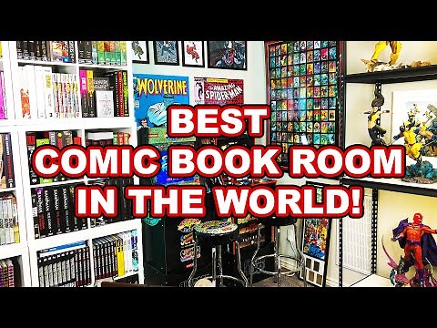 The Best COMIC BOOK ROOM In the WORLD!