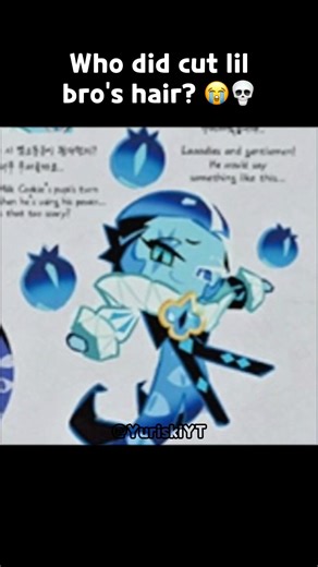 Just imagine Shadow Milk without his hair full of lice 😭😭 #cookierunkingdom #cookierun #crk