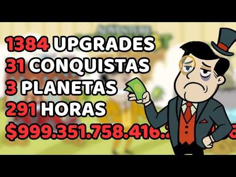 Eu fiz 100% de ADVENTURE CAPITALIST... e eu FALI