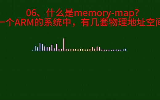 06、什么是memory-map？一个ARM的系统中，有几套物理地址空间？
