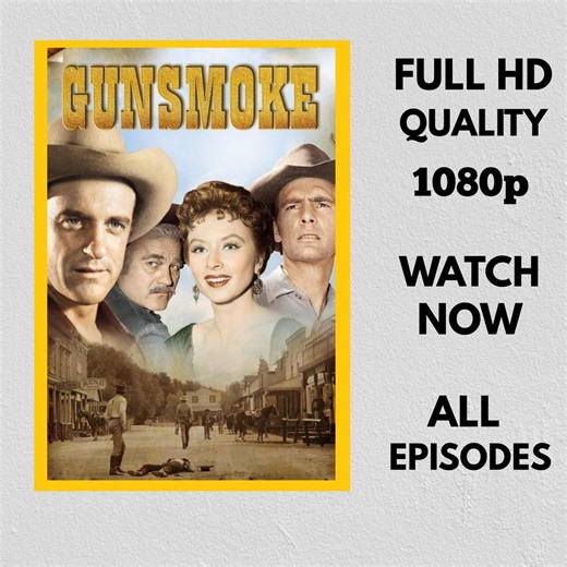Gunsmoke (1955) – Complete Series – Digital Collection – Classic Western TV – Full HD 1080p - Etsy