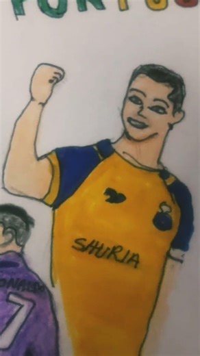Ronaldo poster ⚽🖤 like and subscribe #CR7#football