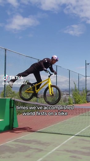 Pushing Bike Stunts to New Heights with World Firsts
