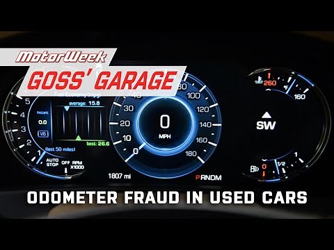 Odometer Fraud in Used Cars with CarFax | Goss' Garage