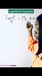 Tricky Logarithmic Equation. #logarithms #viralmath #mathreels #viralfacebookreels #mathskills #viralfacebookvideo #viralfacebookpost | Online Maths Expo
