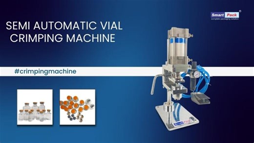 Semi Automatic Vial Crimping Machine | Perfect Sealing for Pharma Vials | Contact- 9109108483 | Vivek Joshi