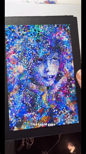 Cosmic Shelley Fine Art Print by Michael Alan Alien