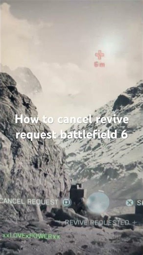 How to cancel revive request battlefield 6