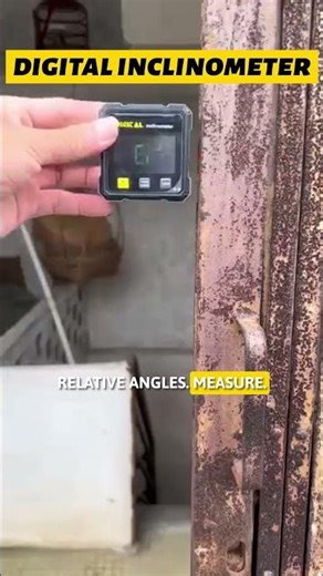 Digital Inclinometer for Angle & Slope Measurement!