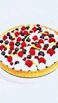 délicieuse tarte aux fruits rouges
