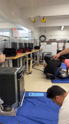 🍽️Cleaning Up With Dishwashers🌊 #fredsapplianceacademy #appliancetechnician #tradeschool #appliancerepairtraining #dishwashers #kitchenappliances | Fred's Appliance Academy