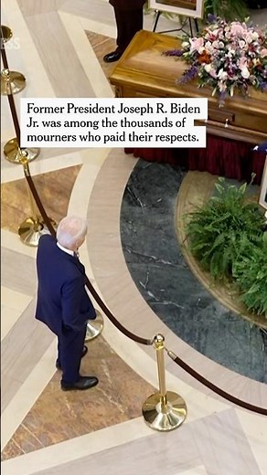 Biden Joins Mourners of Assassinated Lawmaker and Her Husband