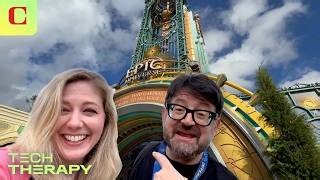 In this episode of Tech Therapy, CNET’s Bridget Carey and Scott Stein get an early look at Universal’s Epic Universe theme park and explore how the latest robotics and screen technology is taking these attractions to a new level of immersion -- and the tech that could cause some hiccups in your experience. Is it worth booking a trip? | CNET | Facebook