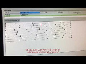 Reading & Visual Processing Disorders