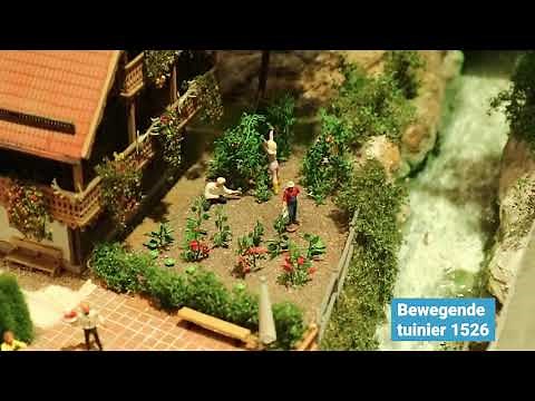 Bewegende H0 figuren van Viessmann