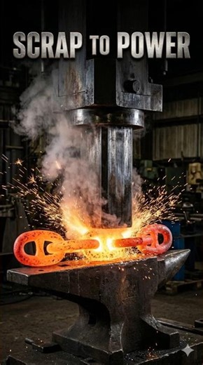 : Forging Giant Anchor Chains into Heavy Truck Parts