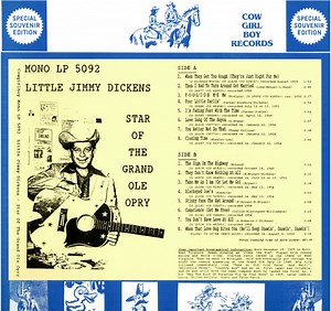 Little Jimmy Dickens - Star Of The Grand Ole Opry
