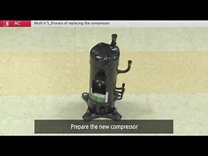 LG_VRF V Compressor Replacement