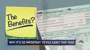 38K views · 64 reactions | Tax season begins February 12 this year. NBC News’ Jo Ling Kent reports on what you need to know before you file and the benefits of filing early. | NBC Nightly News with Tom Llamas | Facebook