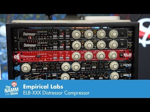 New At NAMM 2026: Empirical Labs EL8-XXX Distressor Compressor 30th Anniversary Edition