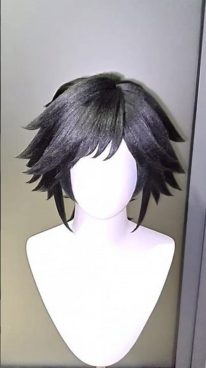 Tomioka Giyuu cosplay wig #cosplay #wig #animes #demonslayer #wigstyling
