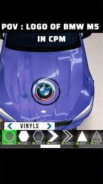 Bmw.M5 logo in Cpm #filters #noafloppa #themanniishow