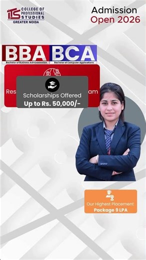 BBA & BCA Admissions Open 2026–27 | I.T.S College of Professional Studies