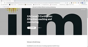 ILM Level 5 Coaching and Mentoring Online Course