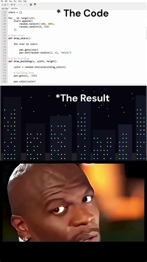 I BUILT a Whole 🌆 CITY in Python 🐍 | day 40 of 365 #python #shorts