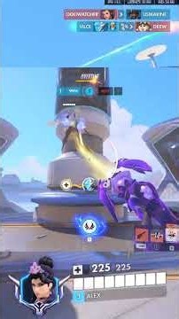 Such a Fun Last Fight! 😁 #shorts #overwatch #mercy #overwatch2