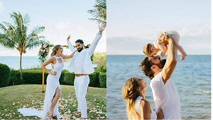 Married the greatest man I've ever known: Becky Lynch shares unseen pics with Seth Rollins on wedding anniversary