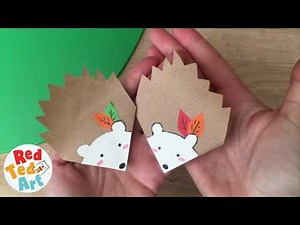 5 Fall Corner Bookmarks - Super cute and easy Autumn Corner Bookmark Designs