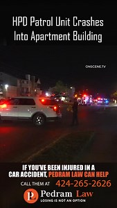 At approximately 11:22 p.m. on November 15th, 2025, officers responded to a crash involving an HPD patrol unit and a civilian vehicle near 10101 South Gessner in Houston. According to investigators, the civilian vehicle had been traveling southbound on Gessner and attempted to make a left turn into an apartment complex. The northbound police unit then collided with the vehicle. After the impact, the patrol unit continued through the complex gate and struck an apartment building. Both the driver 
