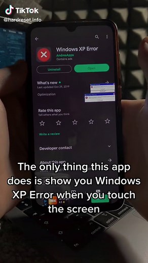 Prank! Windows XP Error