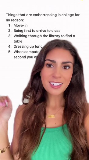 Embarrassing Things I Did in College