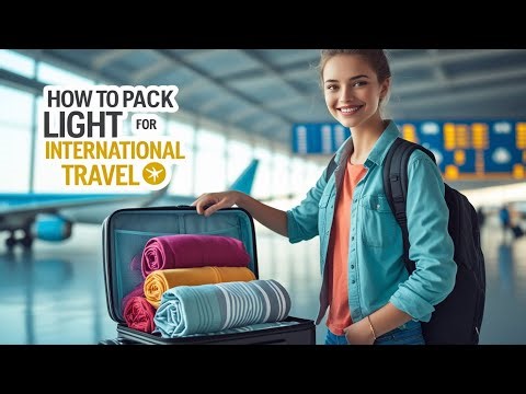 How to Pack Light for International Travel – Carry‑On Only Tips for Beginners