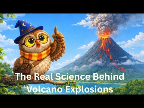 The REAL Science Behind Volcano EXPLOSIONS | Volcanos | Best Learning Video For Kids