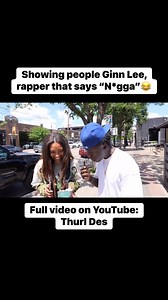 728K views · 12K reactions | “He white doe” #thurldes #trolling #pranks #rapper #ginnlee #viral #funny #hilarious #racist # | Thurl Des | Facebook
