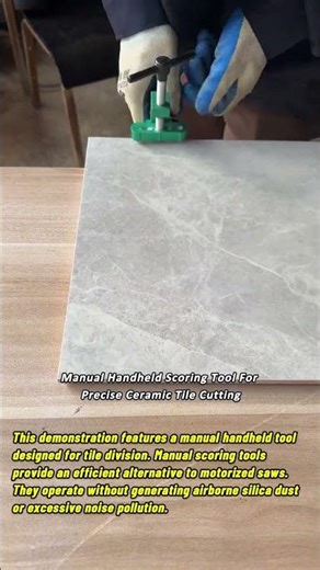 Manual Handheld Scoring Tool For Precise Ceramic Tile Cutting