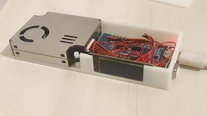 自制空气检测仪 ESP32C3 SCD40 PMS9003