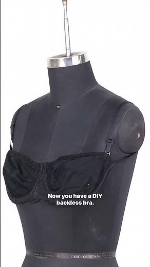 DIY backless bra! WHAT!? 😱🥹