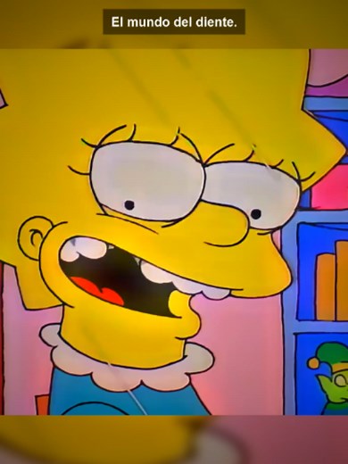 El mundo del diente. #simson #resumensimpsons #simpsonsclips