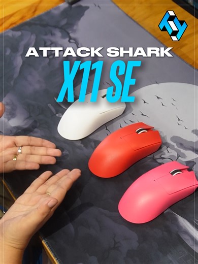 Attack Shark X11 SE: Lightweight Wireless Gaming Mouse