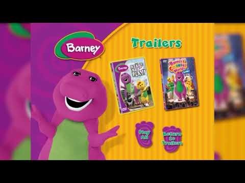 Barney Just Imagine (2005) DVD Menu