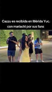 CAZZU RECIBE SORPRESIVA SERENATA DE MARIACHI EN MÉRIDA