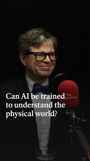 Can AI be trained to understand our world? Meta’s chief AI scientist, Yann LeCun, discusses this idea on Babbage, our science and technology podcast https://econ.st/4irlHF6 | The Economist