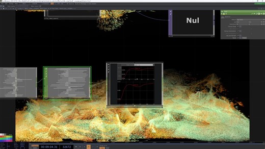 206. TouchDesigner - 动态粒子系统 第六部分：Kinect 映射 UI 与总结