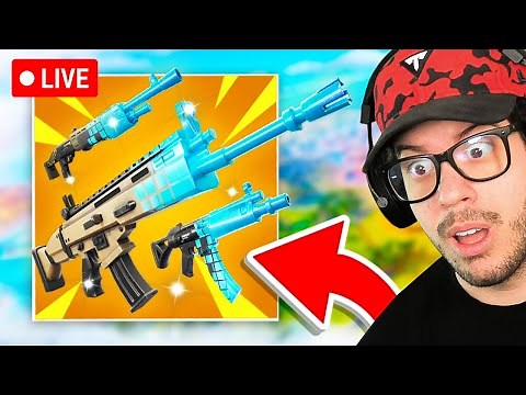 🔴 LIVE! - NEW *MORPHITE GUNS* UPDATE in FORTNITE!