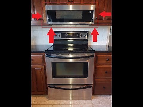 DIY - Over Range Slim Line Microwave Install